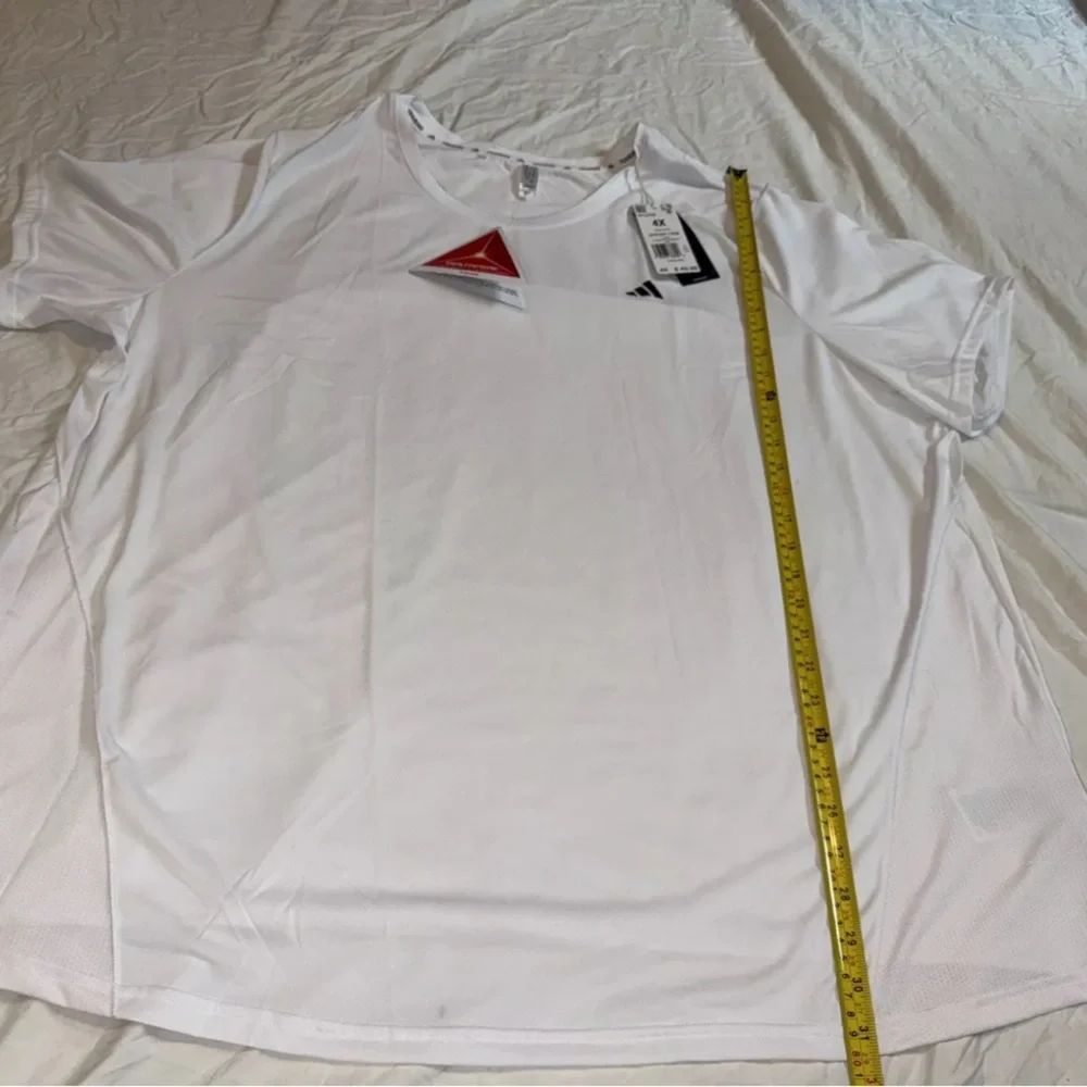 Adidas Men's D4M Training T-Shirt Short Sleeve 4XL White